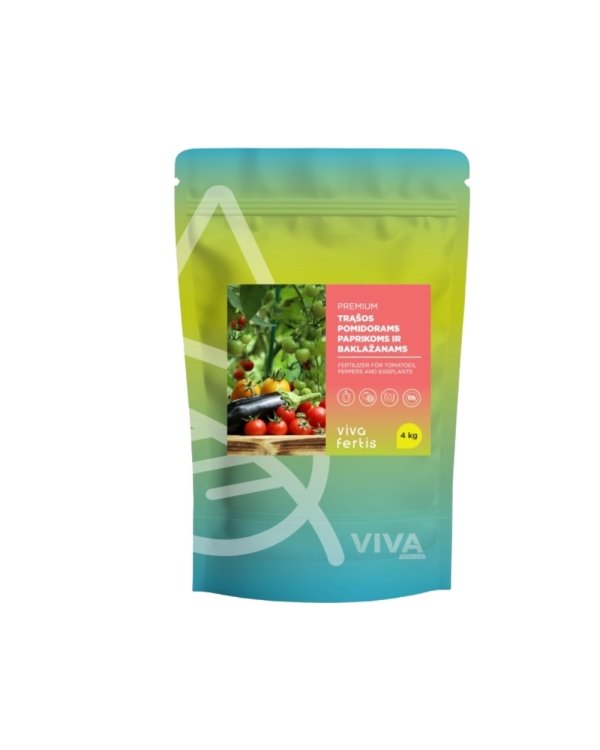 Granular fertilizer for tomatoes, peppers and aubergines, 4 kg