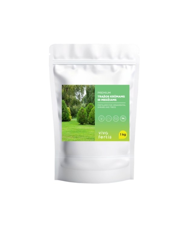 Granular fertilizer for ornamental shrubs and trees, 1 kg