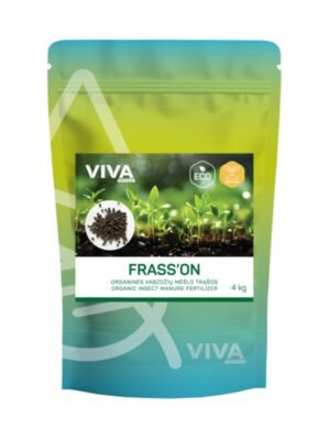 Organinės vabzdžių mėšlo trąšos FRASS'ON, 4 kg